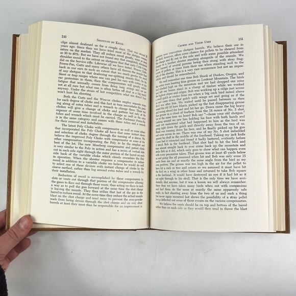 Shotguns by Elmer Keith Leather Bound Firearms Classics Library 1995 Special Ed - Picture 6 of 10